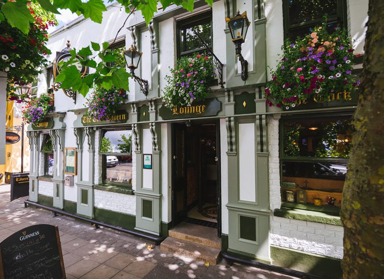 The Cock Tavern Swords exterior